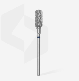 Carbide nail drill bit, rounded safe “cylinder”, blue, head diameter 6 mm/ working part 14 mm