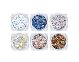 NailArt Jewel Glitter Mix 01