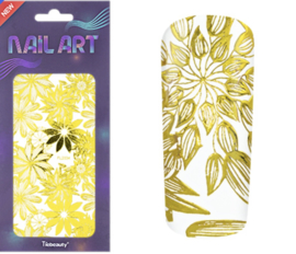 NailArt Sticker XL Gold G06