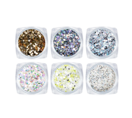 NailArt Jewel Glitter Mix 03