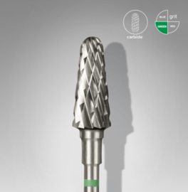 Carbide nail drill bit, “frustum”, green, head diameter 6 mm/ working part 14 mm