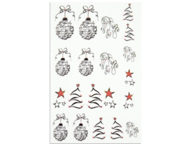 NailArt Tattoo Christmas I