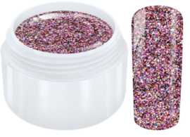 Effect-Gel Multi Glitter pink 5ml.