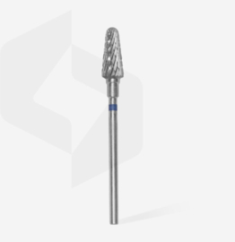 Carbide nail drill bit, “frustum”, blue, head diameter 6 mm/ working part 14 mm