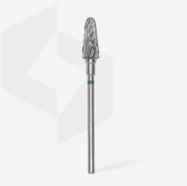 Carbide nail drill bit, “frustum”, green, head diameter 6 mm/ working part 14 mm