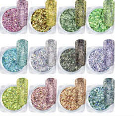 NailArt Diamond Glitter Mix M01