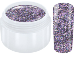 Effect-Gel  Multi Glitter purple 5ml.