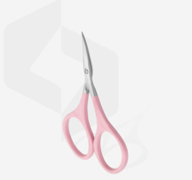 Pink cuticle scissors Staleks Beauty & Care 11 Type 1