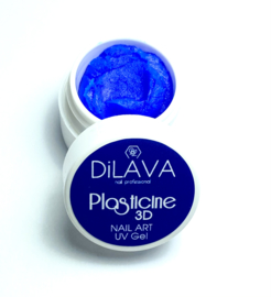 Plasticine 3D Nail Art UV Gel Blue 4g.