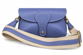 Mae Bag paars leer