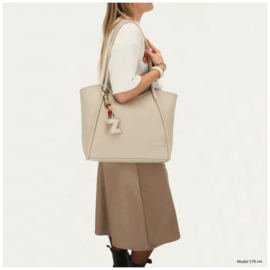 Laptoptas Zebra Trends Sofie 15,6 inch Creme