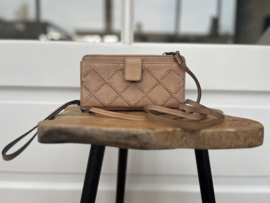 Bag2Bag clutch Pula camel