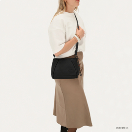 Zebra Trends crossbody tas Sofie zwart