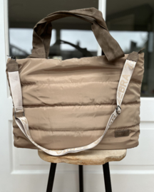 Puffy ZebraTrends Shopper Elske XL Taupe