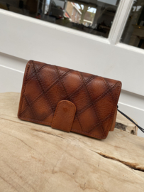 Bag2Bag  wallet Madrid cognac