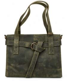 Leather Design Tahlia Hunter Green