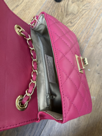 Macey bag Fuchsia leer