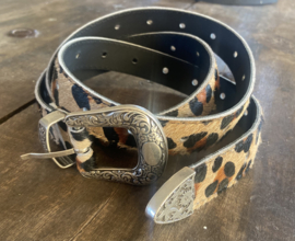 Riem vacht panter print voor tas Leather Design Hunter