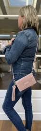 Amalfi clutch suede Sapia Rose