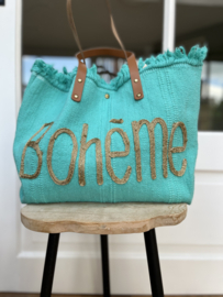 Boheme tas aqua