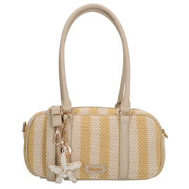 Charm London Capri handtas Geel