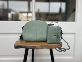 Suni Sage Clutch Leer Bag2Bag