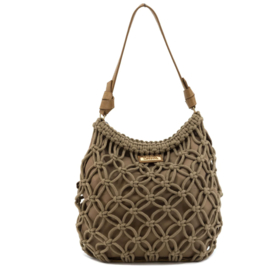 Simosastre Jackie Hobo Cord Taupe