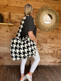 Pied de poule Shopper Studio Dai