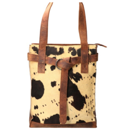 Leather Design Hunter Cow ( laptoptas).