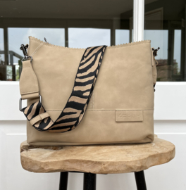 Zebratrends Crossbody Sand