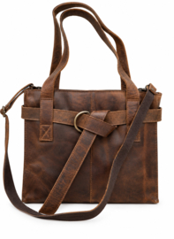 Leather Design Tahlia Hunter Brown