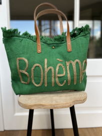 Boheme tas groen