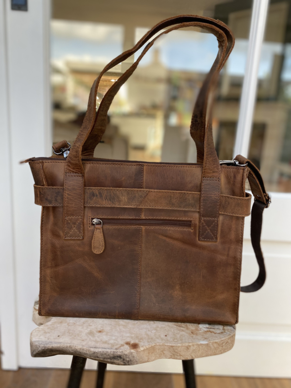 Leather Design Hunter Brown | Leather Design | uQQies Supergave én tassen en accessoires!