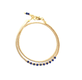 Edelsteen armband Lapis Lazuli