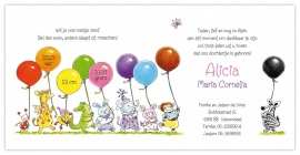 Ballonnen optocht Alicia