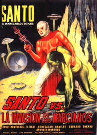 Santo el Enmascardo de Plata vs. la Invasión de los Marcianos (1967) Santo versus the Martian Invasion