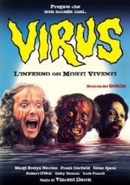 Virus (1980) Hell of the Living Dead, Night of the Zombies, Zombie Creeping Flesh