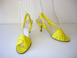 Gele slingback (nr. 0598)