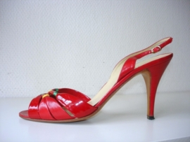 Flaminia rode highheels pumps (nr. 0569)