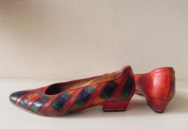 Marina Muraro vintage blokjes pumps (1719)