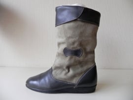Vintage stoere bont laarzen (nr. 1314)