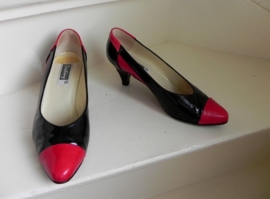 Destiny rood/zwart lak pumps (2196)