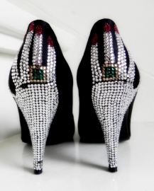 Stuart Weitzman unieke designers pumps strass (1923)