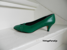 Sixties green sexy pumps (2549)