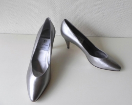 Di Sandro zilveren pumps (nr. 1180)