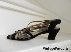 Franco Buzzato slingback peeptoe sandaaltjes (2201)