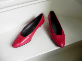 Manfield red basic pumps (2521)