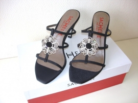 Sachelle strass muiltjes pumps (nr. 1184)