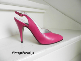 Antonio D'Anna sexy slingback pumps pink (2524)