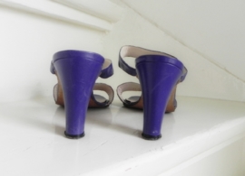 Ramirez vintage lavendel slippertjes pumps (1981)